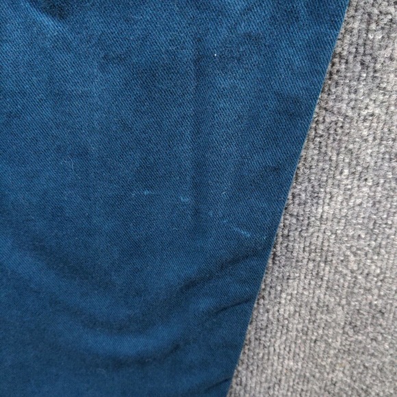 Wrangler Men's Denim Jeans Solid Blue 32x31 5-Pocket 100% Cotton - Picture 9 of 13